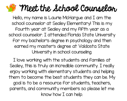 School Counselor Introduction 